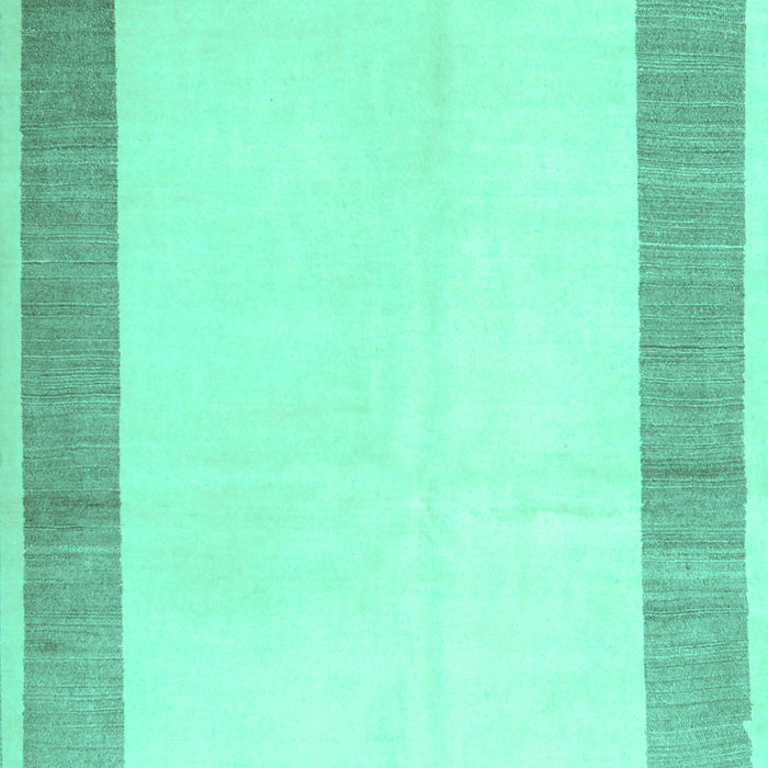 Machine Washable Solid Turquoise Modern Area Rugs, wshcon1522turq