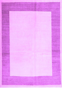 Solid Purple Modern Rug, con1522pur