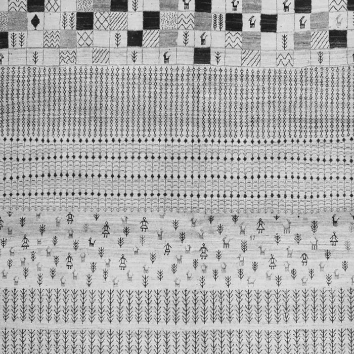 Solid Gray Modern Rug, con1523gry