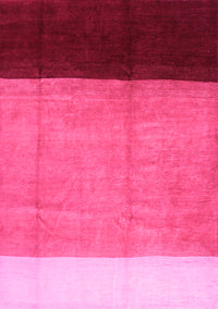 Abstract Pink Contemporary Rug, con1524pnk