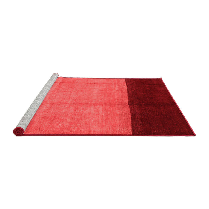 Contemporary Red Washable Rugs