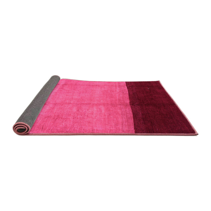 Sideview of Abstract Pink Contemporary Rug, con1524pnk