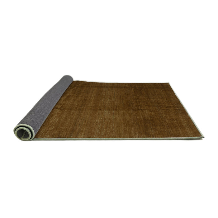 Sideview of Abstract Turquoise Contemporary Rug, con1525turq