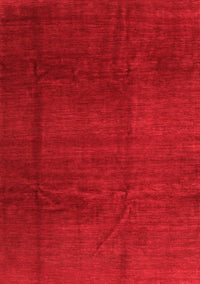 Abstract Red Contemporary Rug, con1525red