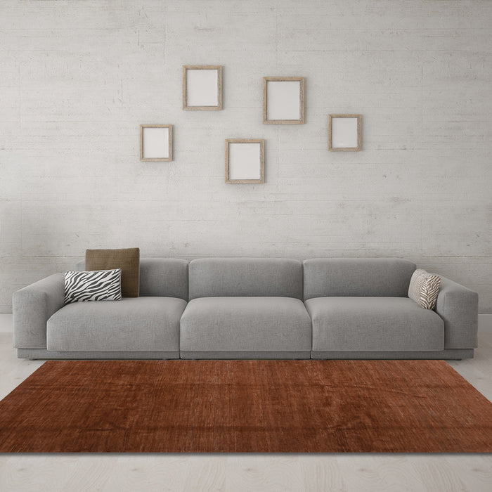 Machine Washable Abstract Light Blue Contemporary Rug in a Living Room, wshcon1525lblu