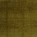 Serging Thickness of Abstract Green Contemporary Rug, con1525grn