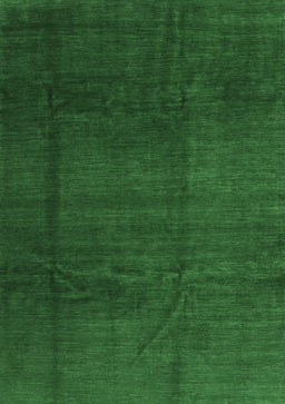 Abstract Emerald Green Contemporary Rug, con1525emgrn