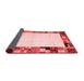 Solid Red Modern Area Rugs