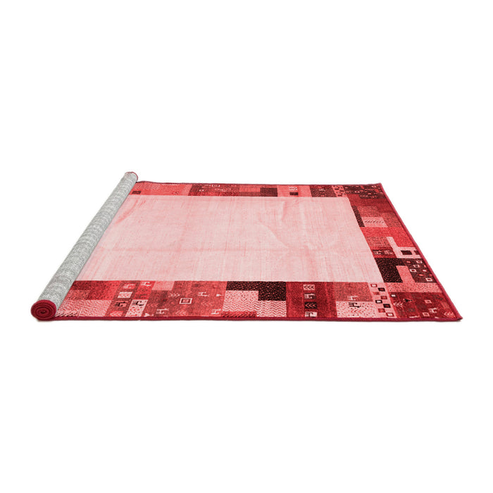 Modern Red Washable Rugs