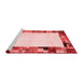 Modern Red Washable Rugs