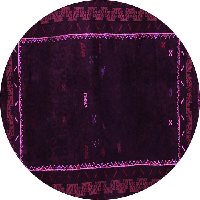 Round Machine Washable Abstract Pink Contemporary Rug, wshcon1527pnk