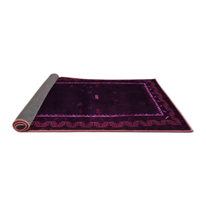 Sideview of Abstract Pink Contemporary Rug, con1527pnk
