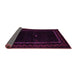 Sideview of Abstract Pink Contemporary Rug, con1527pnk