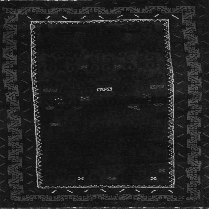 Round Machine Washable Abstract Gray Contemporary Rug, wshcon1527gry