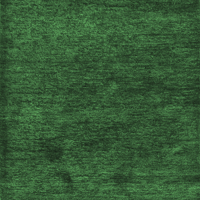 Machine Washable Abstract Emerald Green Contemporary Area Rugs, wshcon1528emgrn