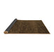 Sideview of Abstract Brown Contemporary Rug, con1528brn