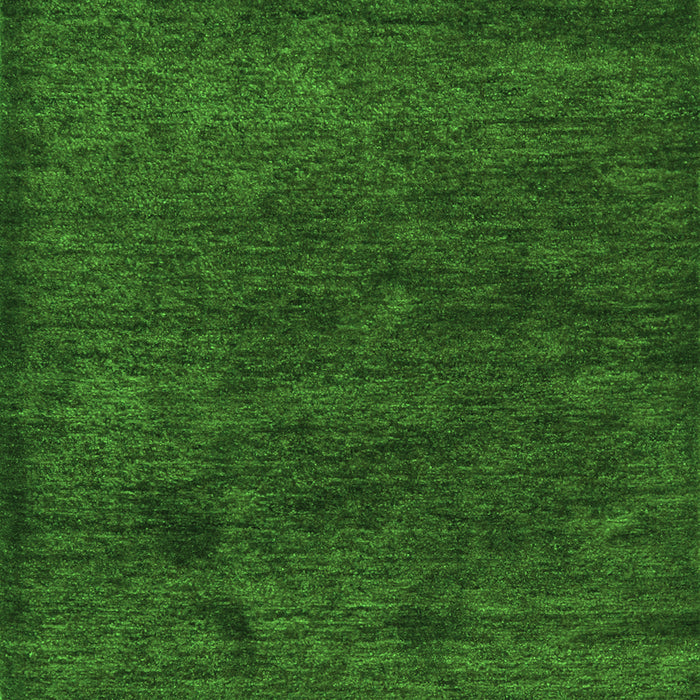 Serging Thickness of Machine Washable Abstract Green Contemporary Area Rugs, wshcon1528grn