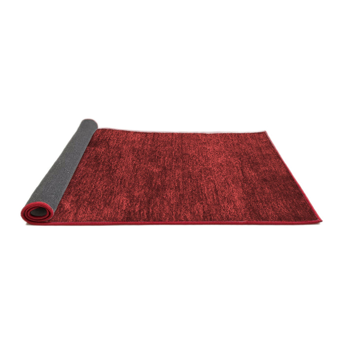 Abstract Red Contemporary Area Rugs