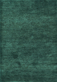 Abstract Turquoise Contemporary Rug, con1528turq