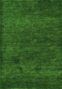 Abstract Green Contemporary Rug, con1528grn