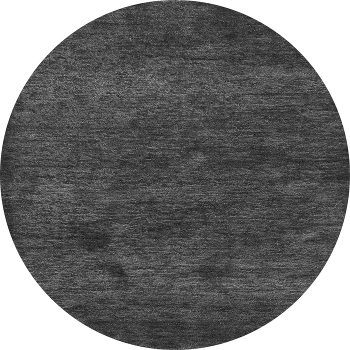 Square Abstract Gray Contemporary Rug, con1528gry