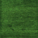 Serging Thickness of Abstract Green Contemporary Rug, con1528grn