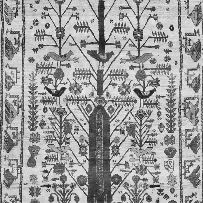 Abstract Gray Contemporary Rug, con1529gry