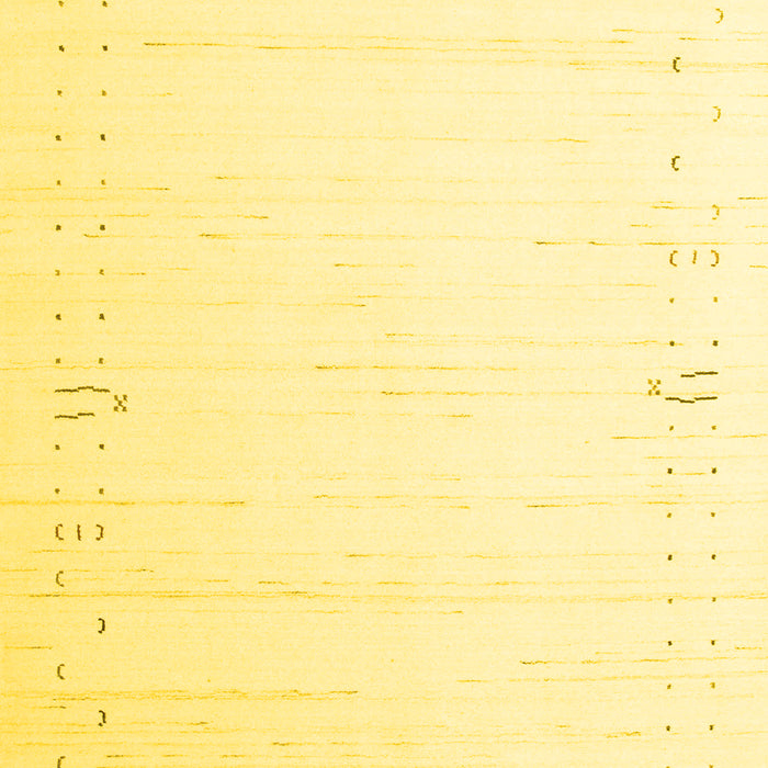 Machine Washable Solid Yellow Modern Rug, wshcon152yw