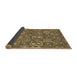 Sideview of Abstract Brown Contemporary Rug, con1530brn