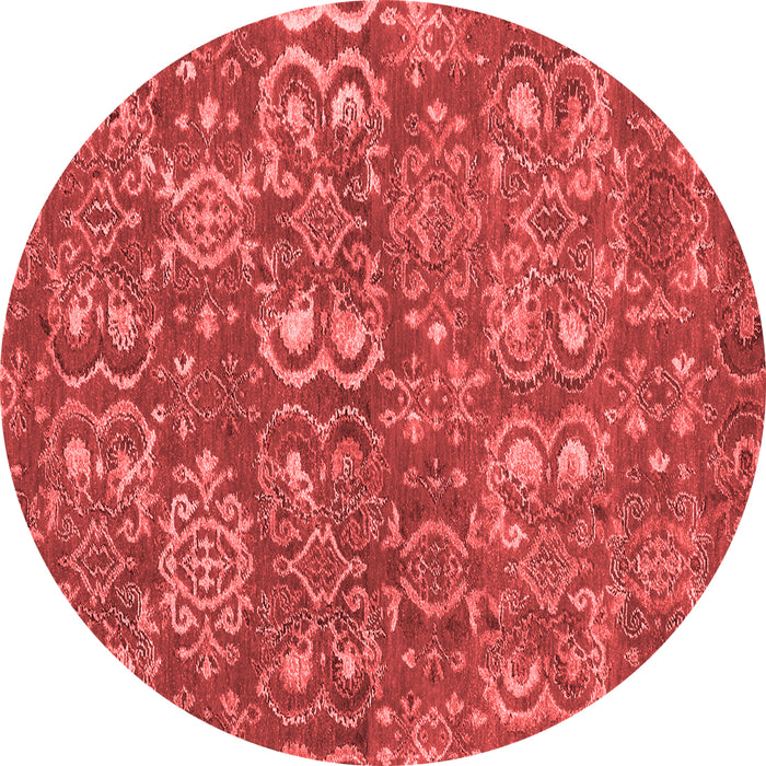 Abstract Red Contemporary Rug, con1530red