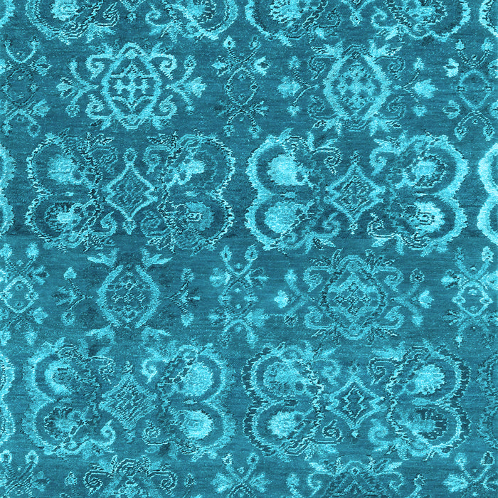 Abstract Light Blue Contemporary Rug, con1530lblu
