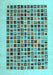 Machine Washable Abstract Light Blue Contemporary Rug, wshcon1531lblu