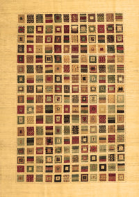 Abstract Brown Contemporary Rug, con1531brn