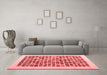 Contemporary Red Washable Rugs