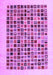 Machine Washable Abstract Purple Contemporary Area Rugs, wshcon1531pur