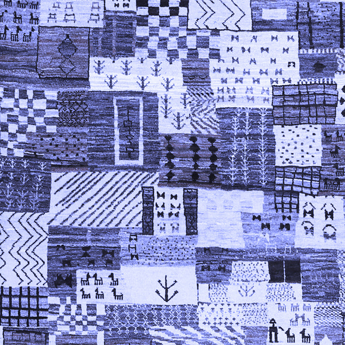 Southwestern Blue Country Rug, con1532blu