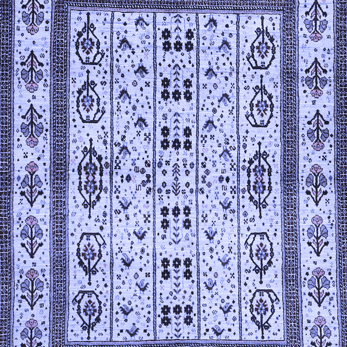 Machine Washable Abstract Blue Contemporary Rug, wshcon1533blu