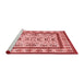 Contemporary Red Washable Rugs