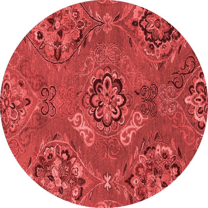 Abstract Red Contemporary Rug, con1534red