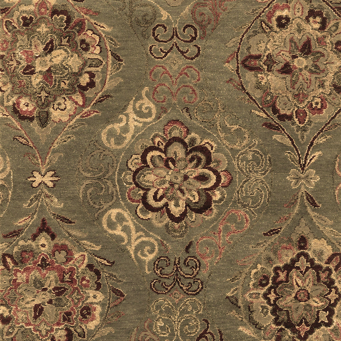 Machine Washable Abstract Brown Contemporary Rug, wshcon1534brn