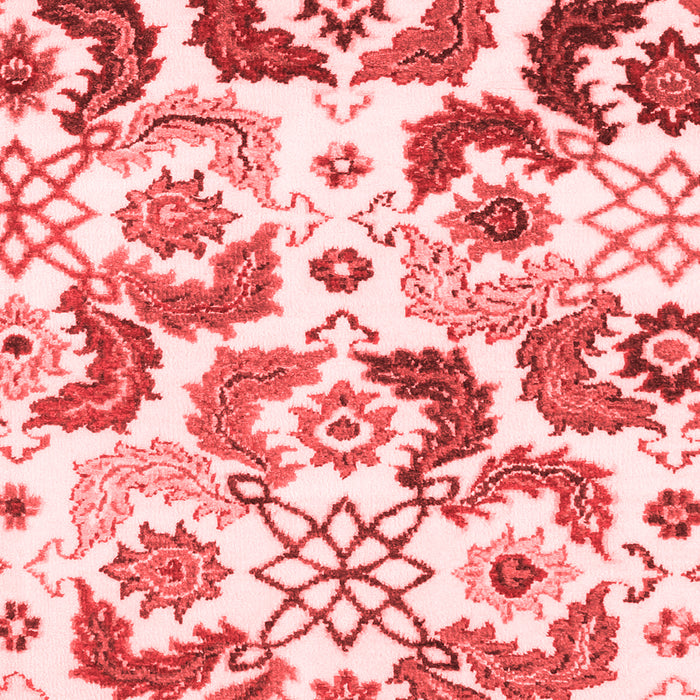Machine Washable Abstract Red Contemporary Rug, wshcon1535red