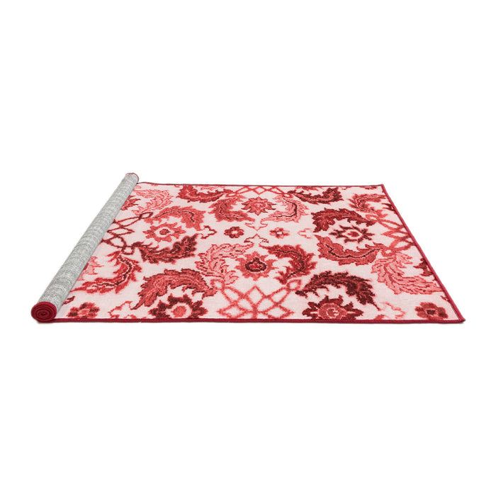 Contemporary Red Washable Rugs