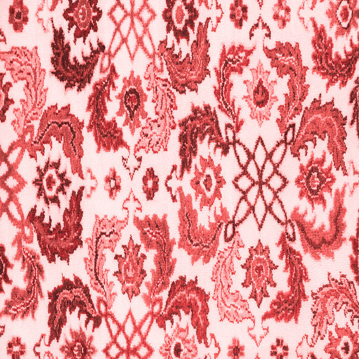 Machine Washable Abstract Red Contemporary Rug, wshcon1535red