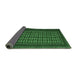 Sideview of Abstract Emerald Green Contemporary Rug, con1537emgrn