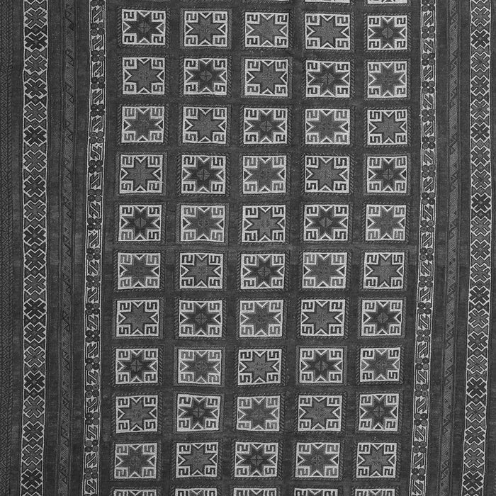 Abstract Gray Contemporary Rug, con1537gry