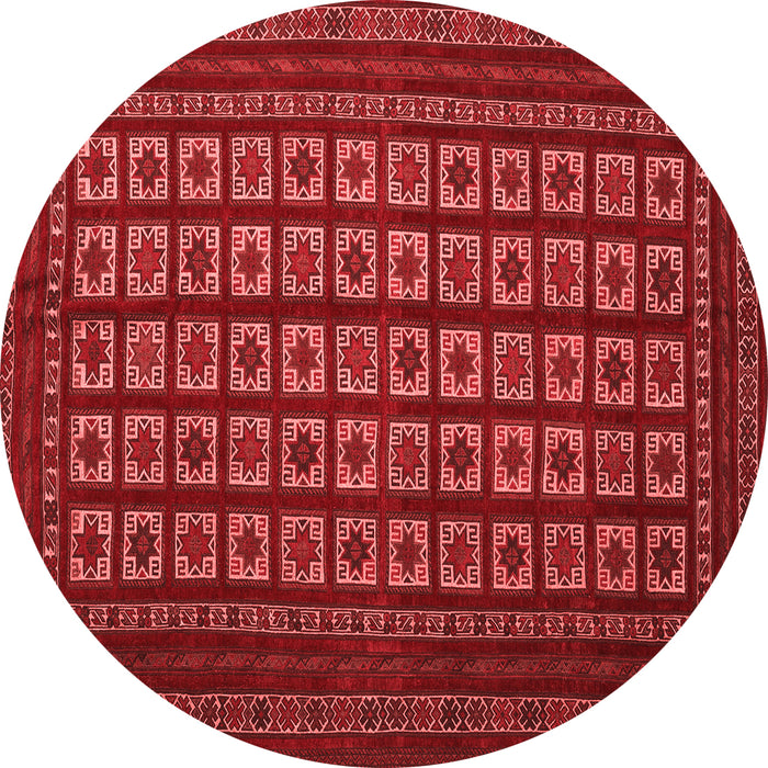 Abstract Red Contemporary Rug, con1537red