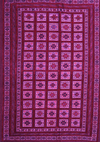 Abstract Pink Contemporary Rug, con1537pnk