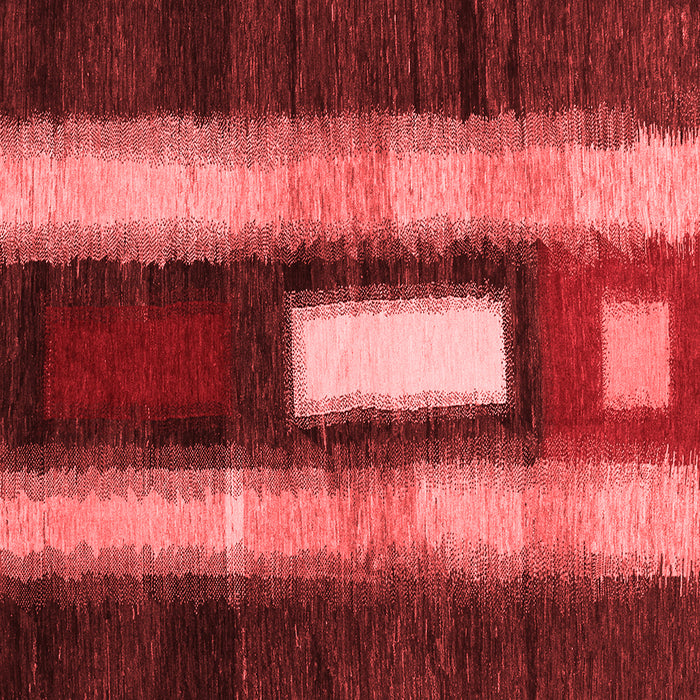 Machine Washable Abstract Red Contemporary Rug, wshcon1538red