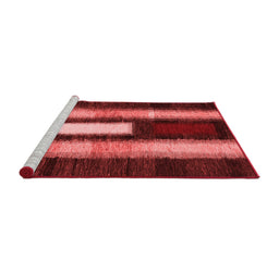 Contemporary Red Washable Rugs