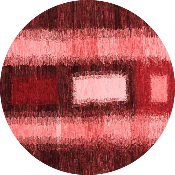 Machine Washable Abstract Red Contemporary Rug, wshcon1538red
